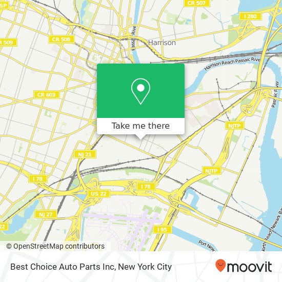 Best Choice Auto Parts Inc map