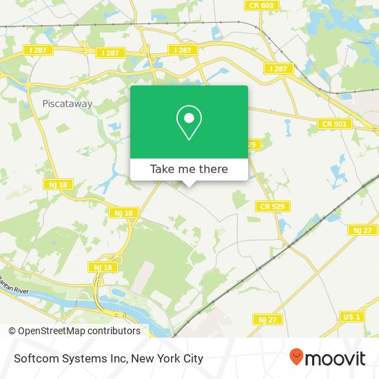 Softcom Systems Inc map