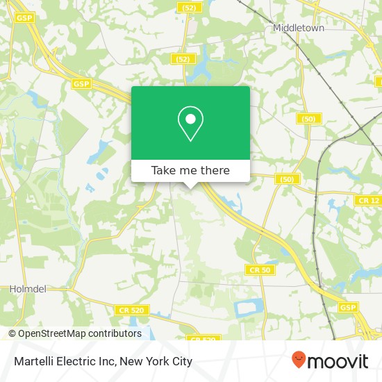 Mapa de Martelli Electric Inc