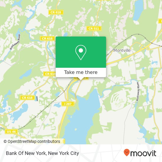 Mapa de Bank Of New York