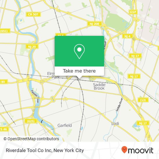 Riverdale Tool Co Inc map