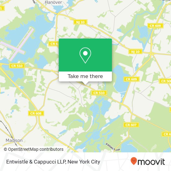 Mapa de Entwistle & Cappucci LLP
