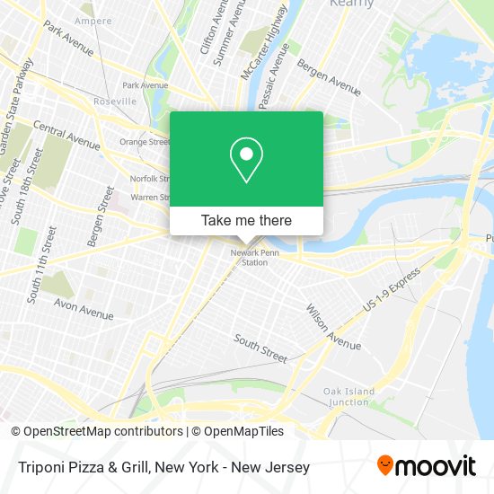 Triponi Pizza & Grill map