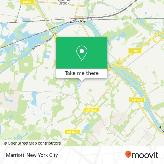 Mapa de Marriott