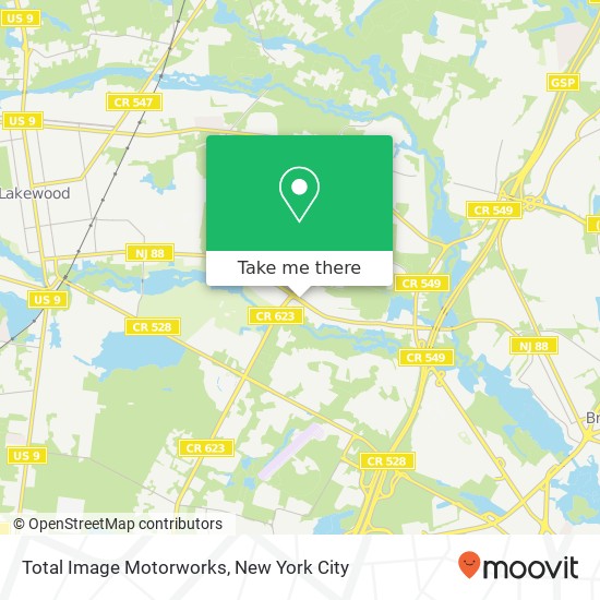 Total Image Motorworks map
