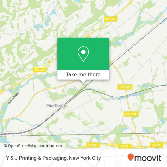 Mapa de Y & J Printing & Packaging