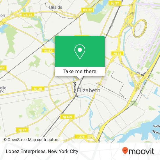Lopez Enterprises map