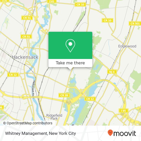 Whitney Management map