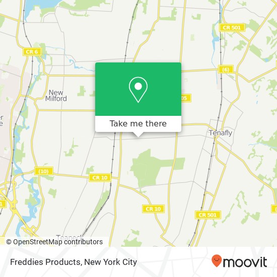 Freddies Products map