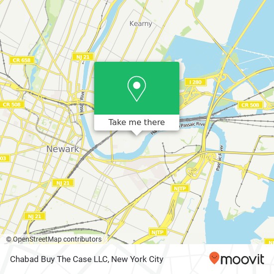 Chabad Buy The Case LLC map