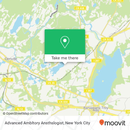 Advanced Ambltory Ansthslogist map