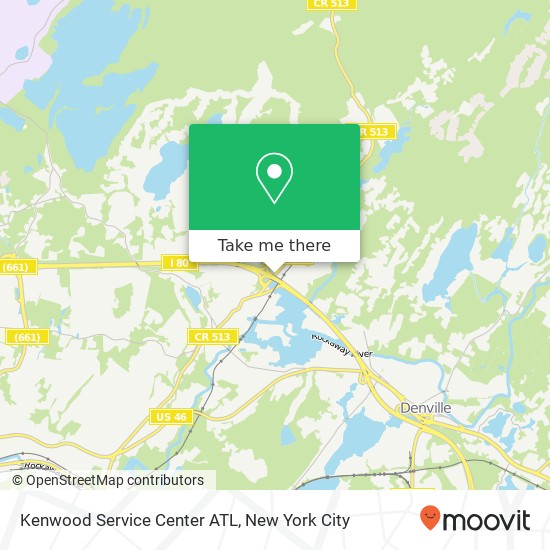 Mapa de Kenwood Service Center ATL