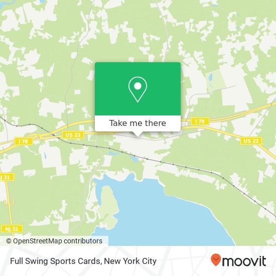 Full Swing Sports Cards map