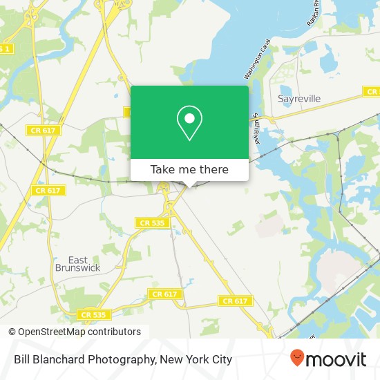 Bill Blanchard Photography map