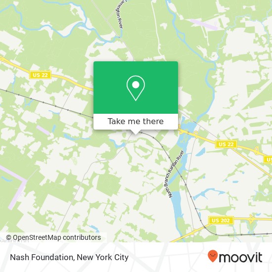 Mapa de Nash Foundation
