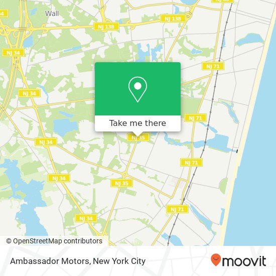 Ambassador Motors map