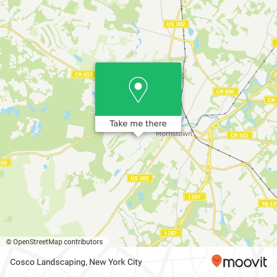 Cosco Landscaping map