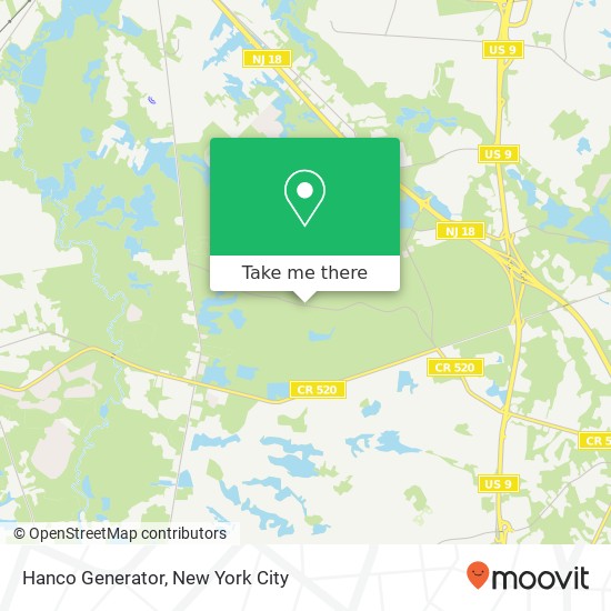 Hanco Generator map
