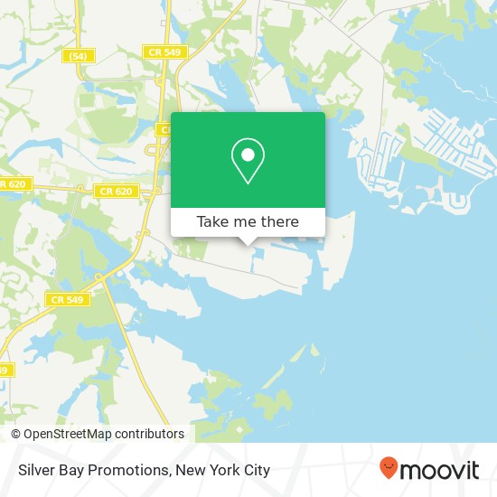 Mapa de Silver Bay Promotions