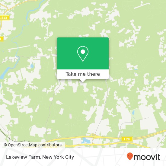 Mapa de Lakeview Farm