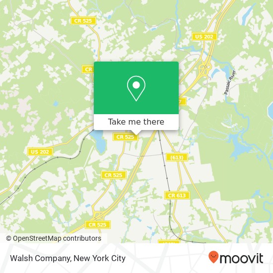 Mapa de Walsh Company