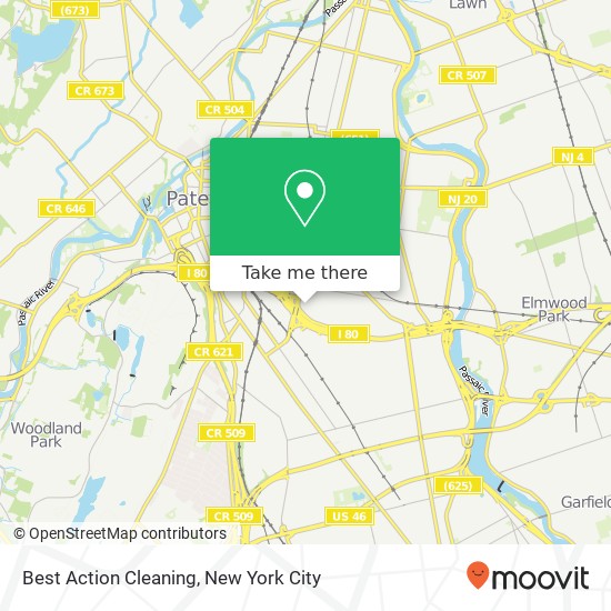 Best Action Cleaning map