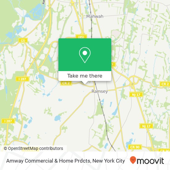 Mapa de Amway Commercial & Home Prdcts