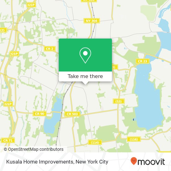 Kusala Home Improvements map