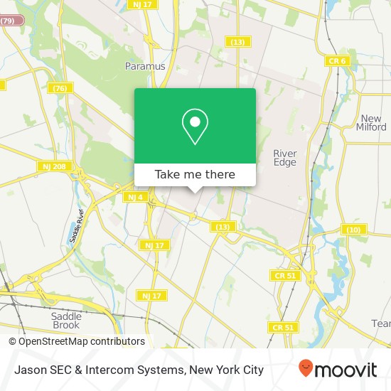 Jason SEC & Intercom Systems map