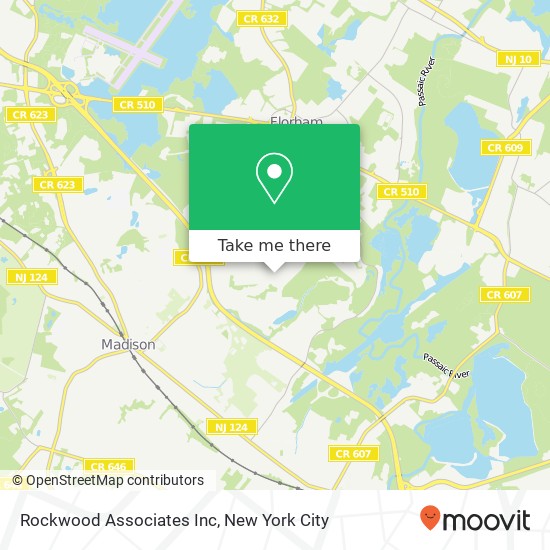 Rockwood Associates Inc map