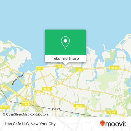 Mapa de Han Cafe LLC