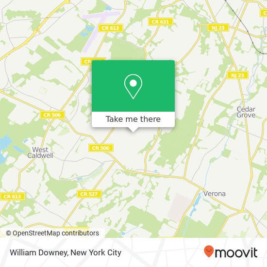 William Downey map