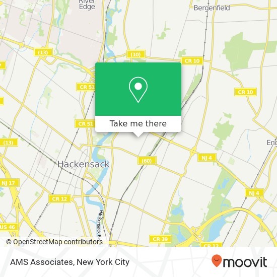 AMS Associates map
