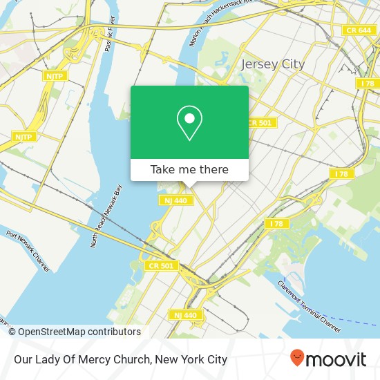 Our Lady Of Mercy Church map