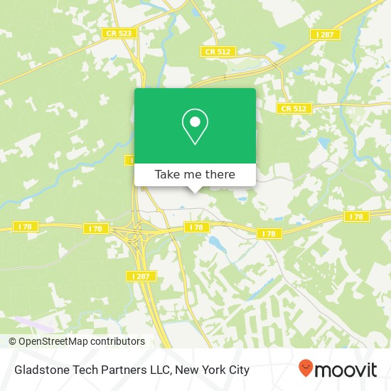 Mapa de Gladstone Tech Partners LLC