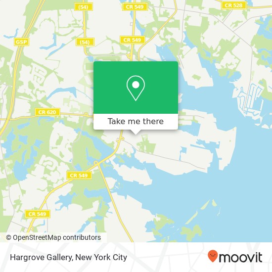 Hargrove Gallery map
