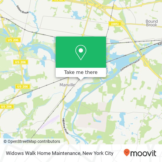 Mapa de Widows Walk Home Maintenance