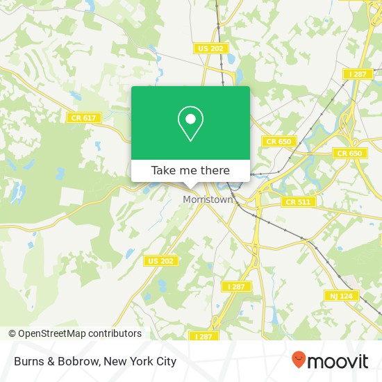 Burns & Bobrow map
