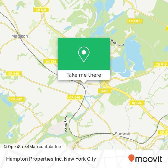 Hampton Properties Inc map