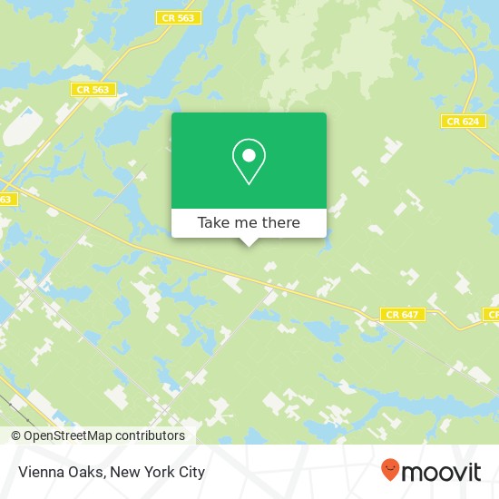 Mapa de Vienna Oaks