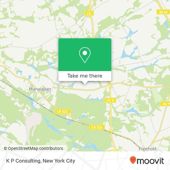 Mapa de K P Consulting