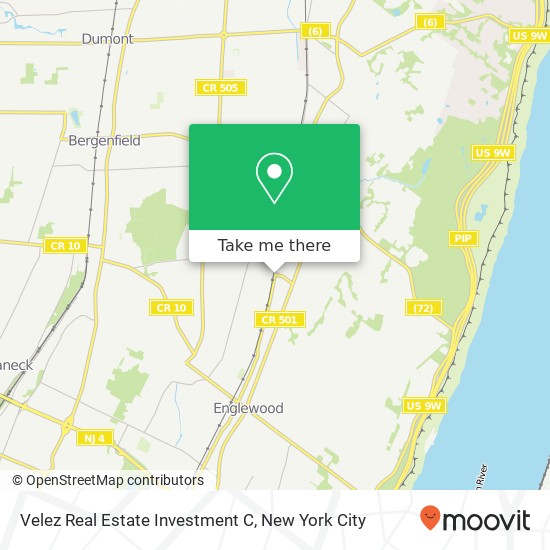 Velez Real Estate Investment C map