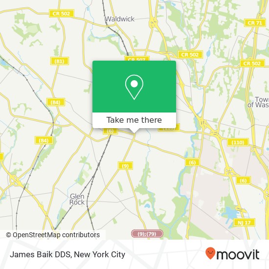 James Baik DDS map