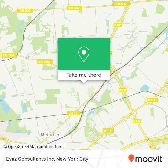 Mapa de Evaz Consultants Inc