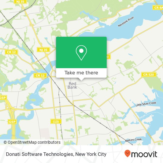 Donati Software Technologies map