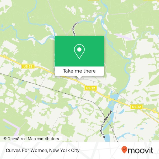 Curves For Women map