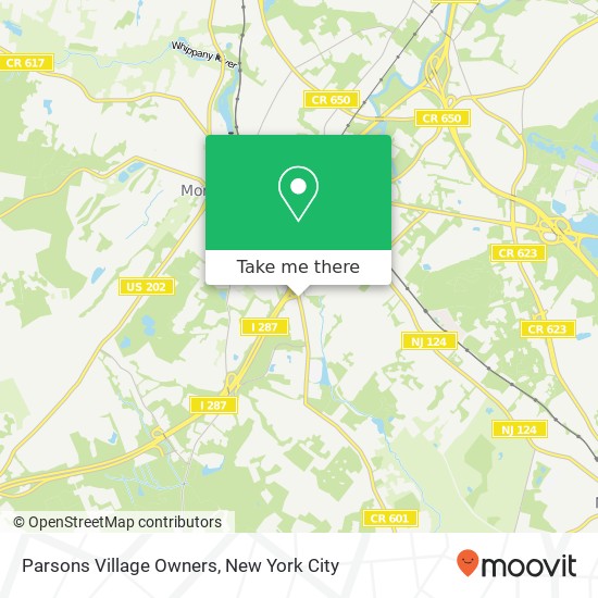 Mapa de Parsons Village Owners