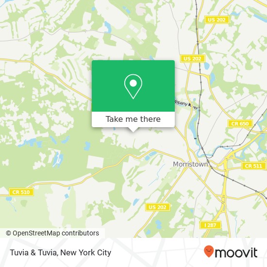 Mapa de Tuvia & Tuvia