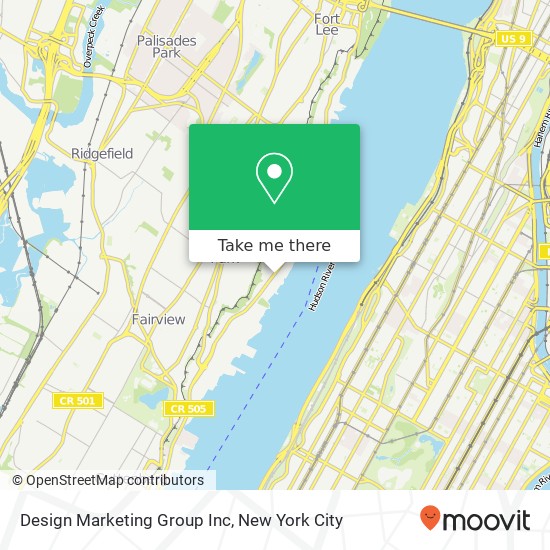 Design Marketing Group Inc map