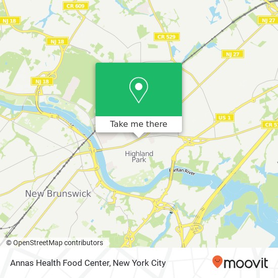 Annas Health Food Center map